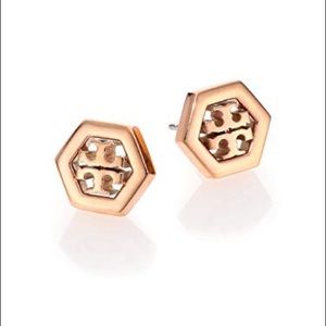 Tory Burch Logo stud earrings